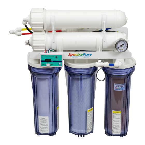 SpectraPure CSPDI-180 Installation And Operating Manual