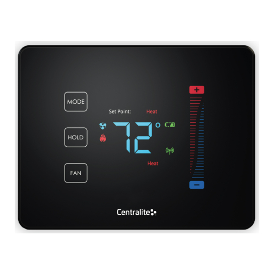 Cómo instalar la batería del termostato CentraLite 3156105 - Apoyo técnico  de Xfinity