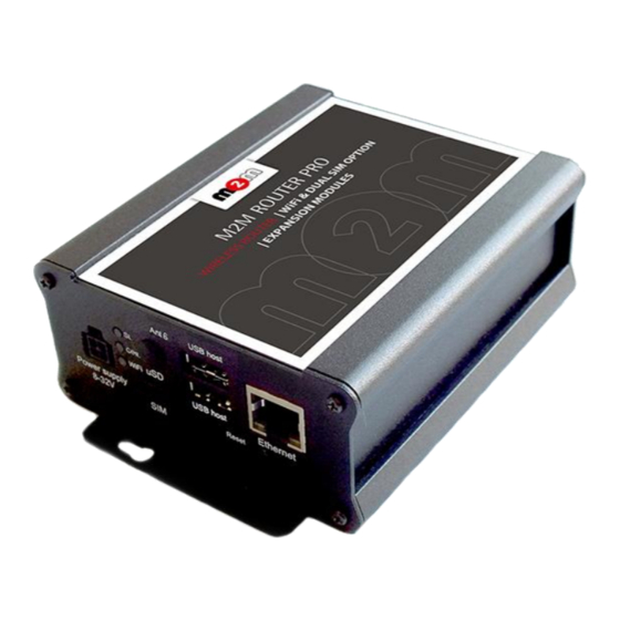 M2M Router PRO User Manual