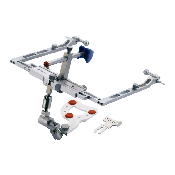 Amann Girrbach Artex Facebow User Manual