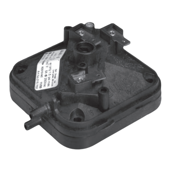 Dungs AA-A1-0 Series Installation Instructions