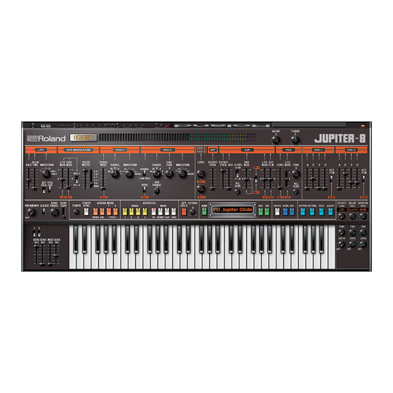 Roland JUPITER-8 Owner's Manual