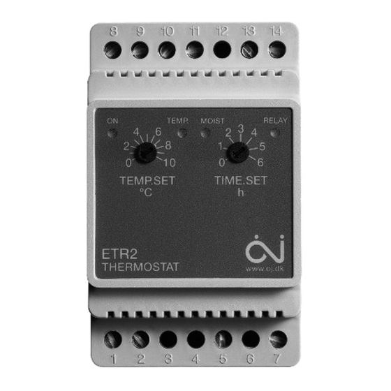 OJ Microline ETR2-1550 Instructions Manual
