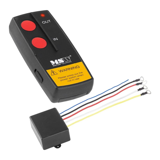 MSW -WR1 User Manual