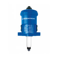 dosatron D25FAFII Troubleshooting Manual