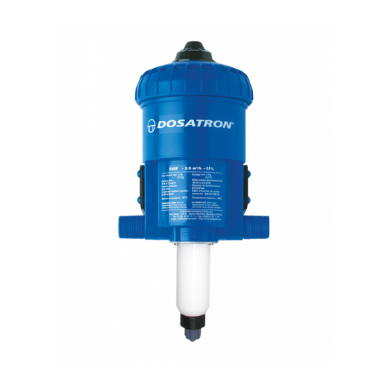dosatron D25F Service