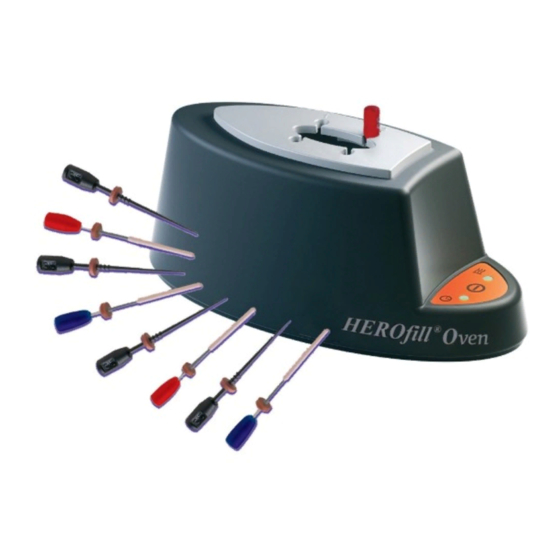 Micro-Mega HEROfill Obturator n 20 Operating Instructions Manual