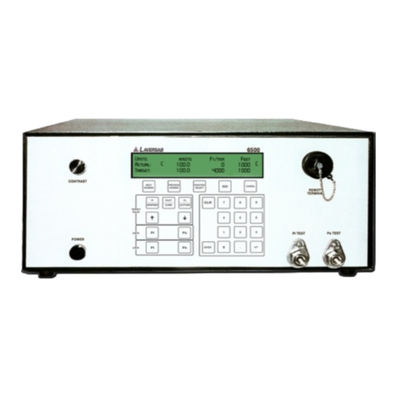 Laversab 6500 User Manual