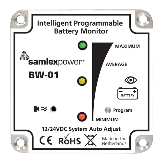 SamplexPower BW-01 Owner's Manual