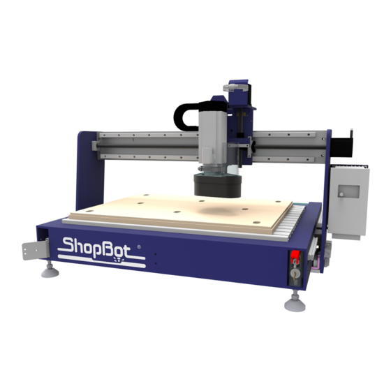 ShopBot D2418 Quick Start Manual