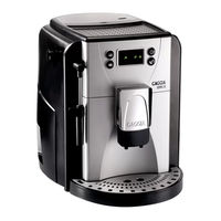 Gaggia Sup 035G Operating Instructions Manual