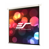 Elite Screens VMAX106XWH2-E24 Quick Start Manual