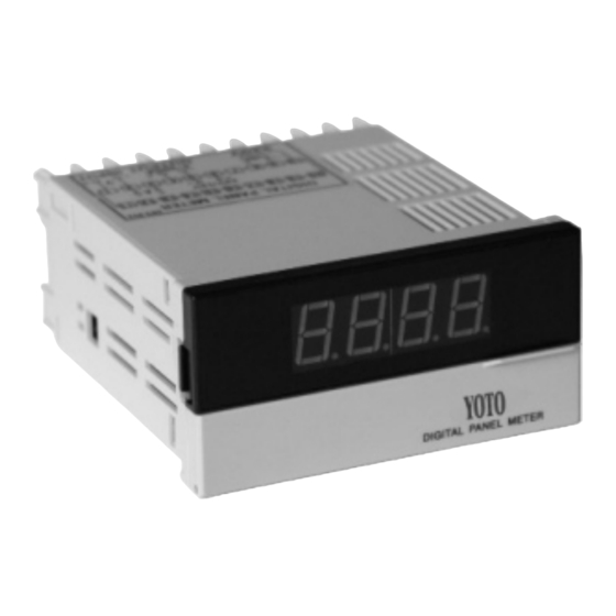Yoto DP-SVA Series Instruction Manual