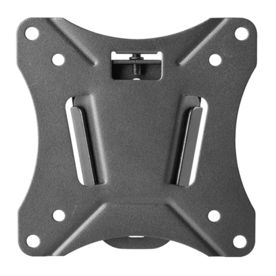 NeoMounts NM-W25BLACK Instruction Manual