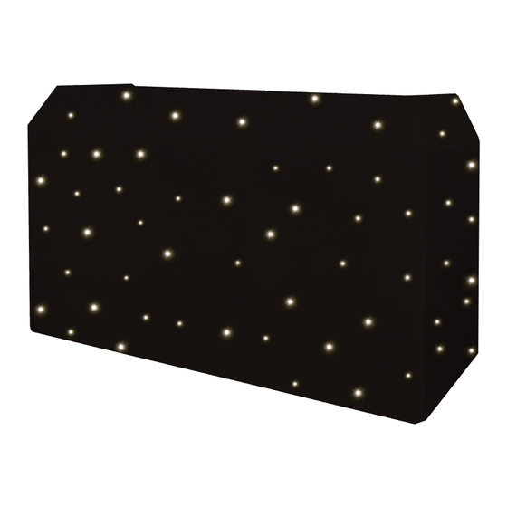 Equinox Systems PRO DJ Booth LED Starcloth System User Manual