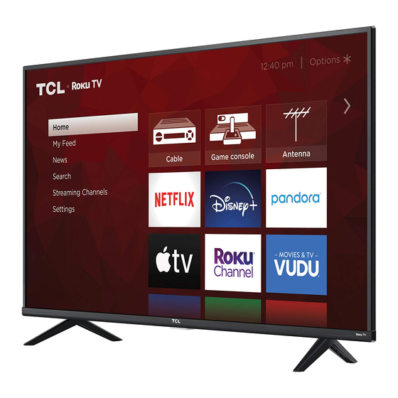 TCL 32S331/S335 Quick Start Manual
