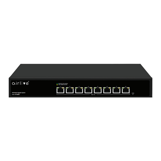 AirLive Live-10TX800 Quick Setup Manual