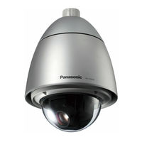 Panasonic WV-CW594E Installation Manual