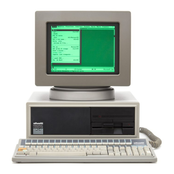 Olivetti M24 Installation And Operator's Manual