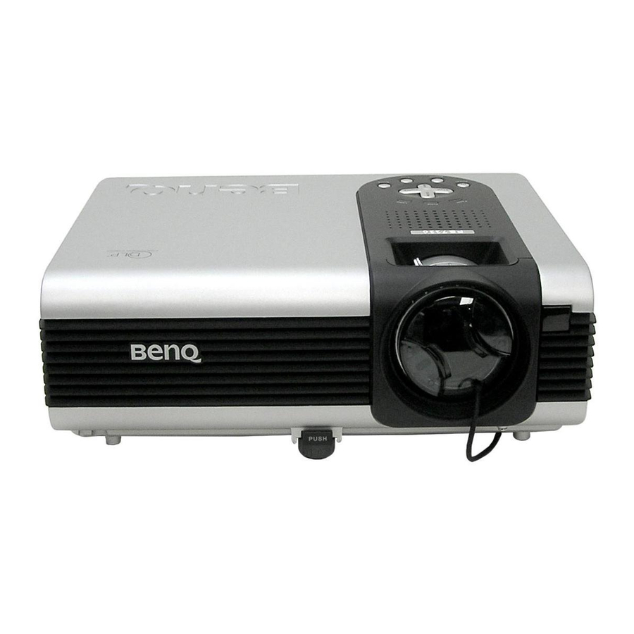BenQ PB7230 - XGA DLP Projector Manuals