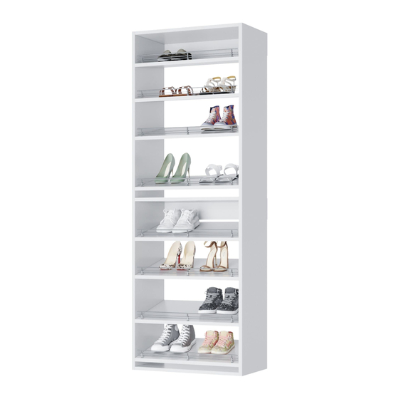Modular Closets SHELF TOWER UNIT Assembly And Installation Instructions Manual