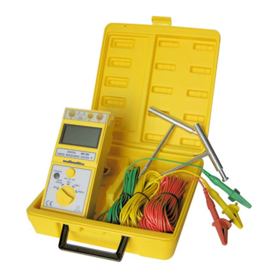 Multimetrix ERT 201 User Manual