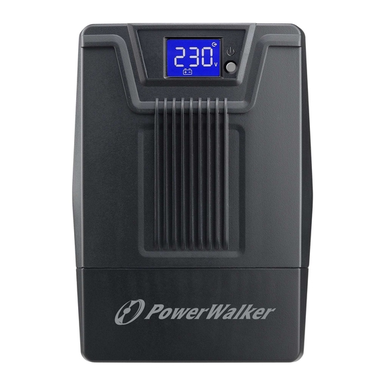 PowerWalker VI SCL Series Quick Manual