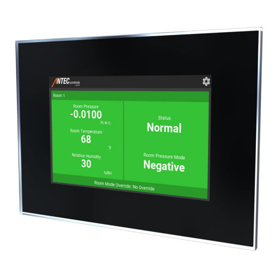 Price Antec controls MVM Series Manuals