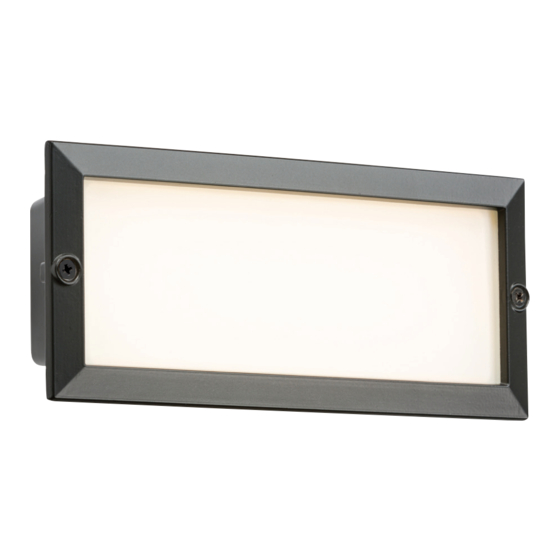 ML Accessories Knightsbridge BLED5BW Installation & Maintenance Manual