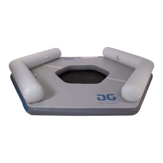 User Manuals: Aquaglide LAZY LOUNGE Floating Platform