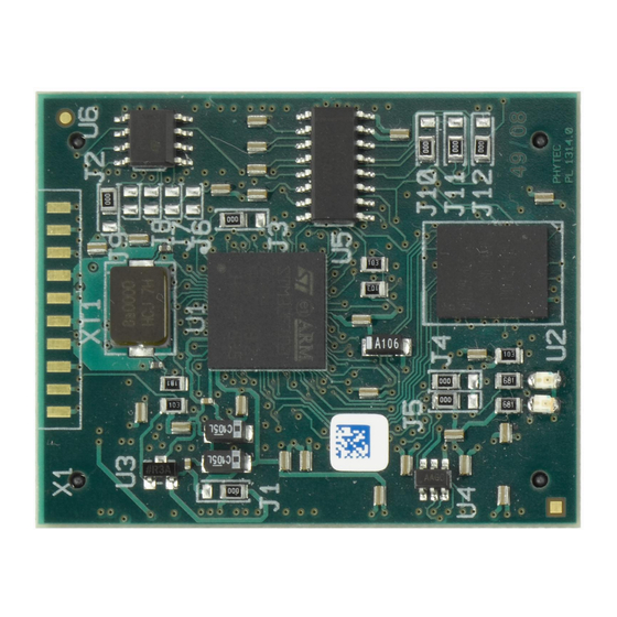Phytec KEIL nanoMODUL-STM32F103 Manuals