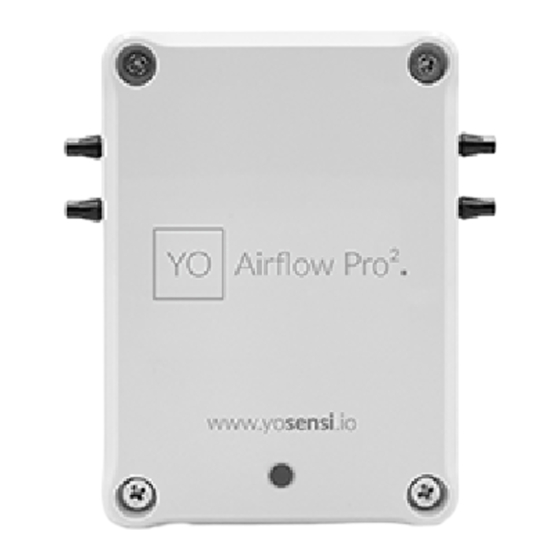 YOSensi Airflow Pro2 Monitoring Device Manuals