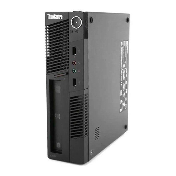 Lenovo ThinkCentre M90 Hardware Maintenance Manual