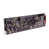 Cobalt Digital Inc openGear 9033-SD Owner's Manual