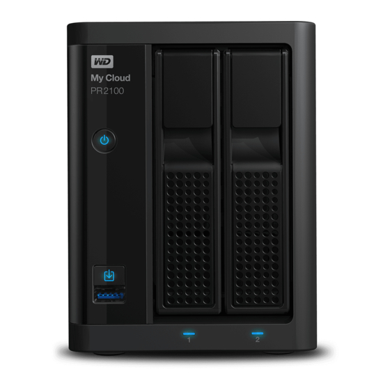 Western Digital My Cloud PR4100 User Manual