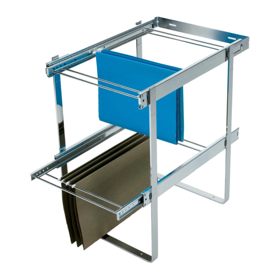 Rev-A-Shelf RV-DM-FDKIT Installation Instructions