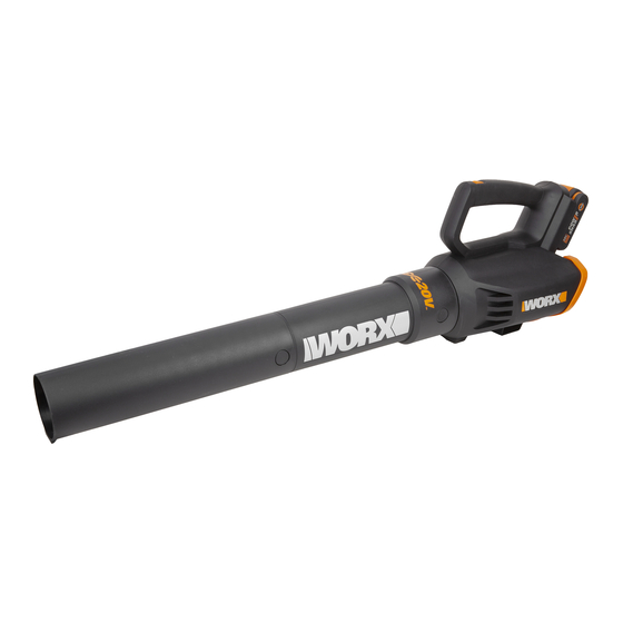 Worx WG547E Original Instructions Manual