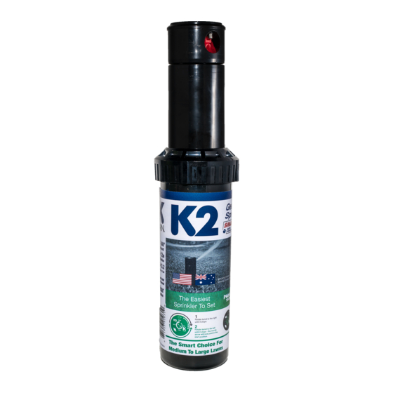 K-Rain SMARTSET K2 Setting Instructions