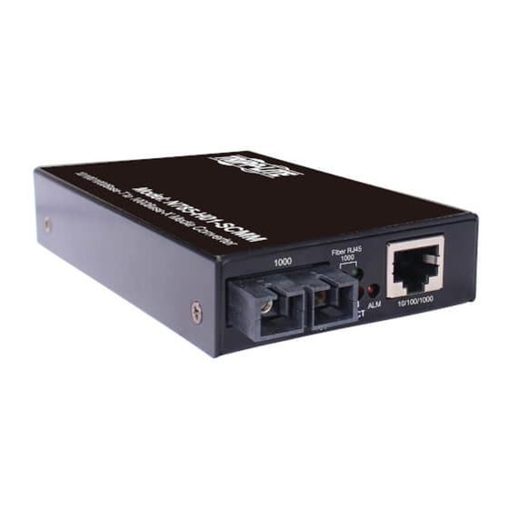 Tripp Lite N785-H01-SCMM Quick Start Manual