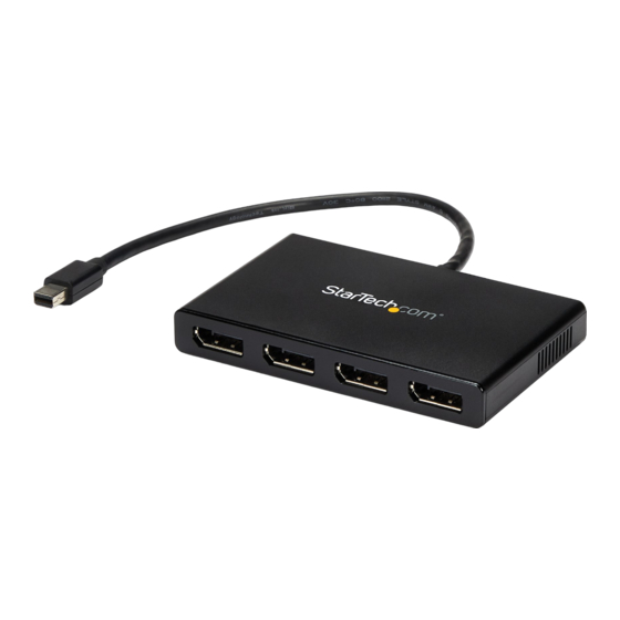 StarTech.com 8STMSTMDP124DP Quick Start Manual