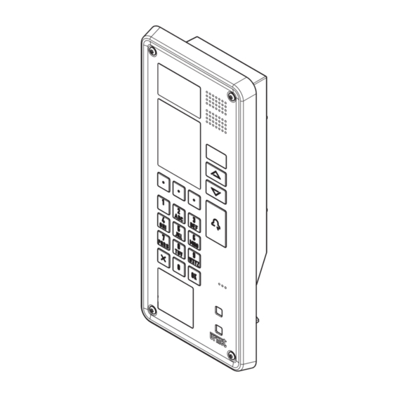 urmet domus elekta steel 1060/23 User Manual
