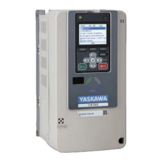 YASKAWA CH700 Manual