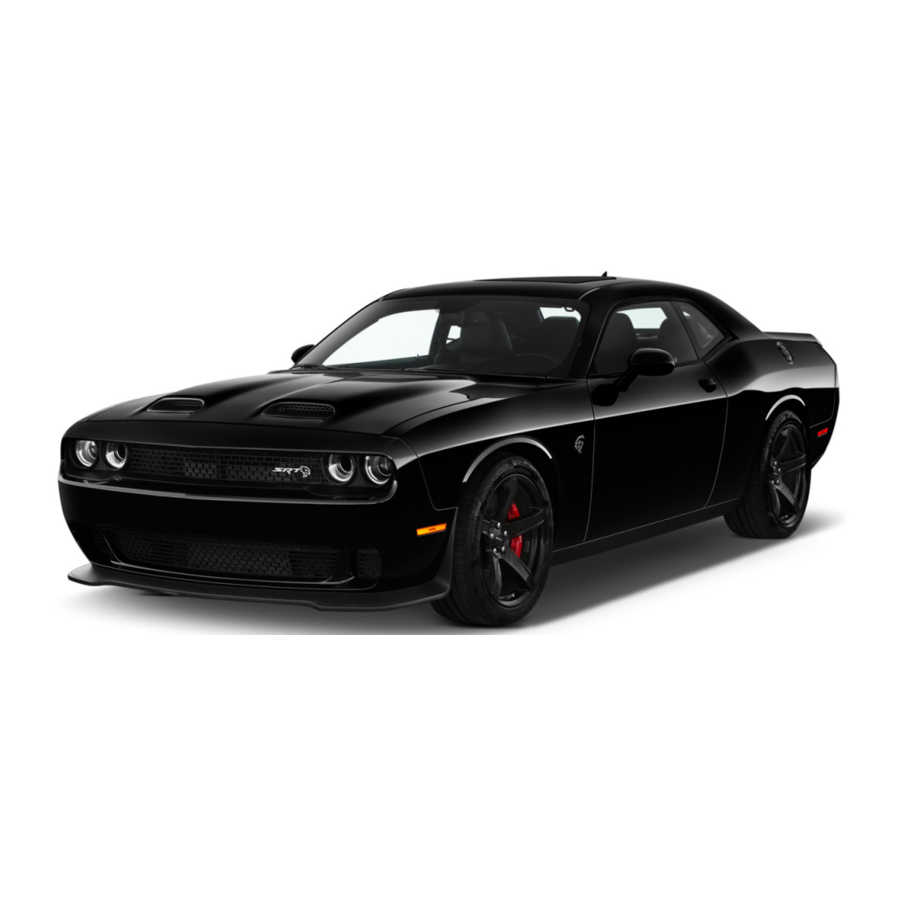 Dodge CHALLENGER 2020 Manual
