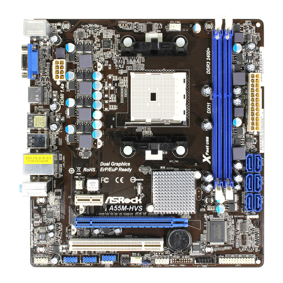 ASROCK A55M-HVS User Manual