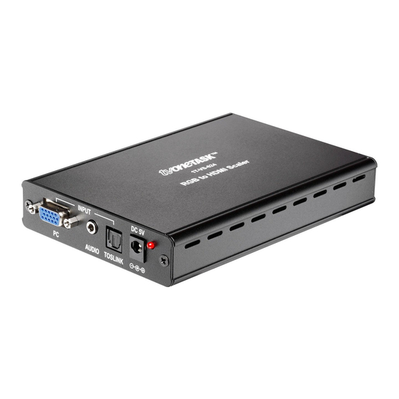 TV One 1T-VS-624 Instruction Manual