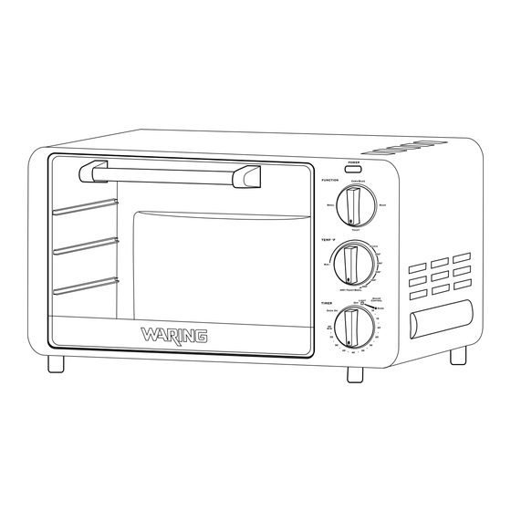 Waring TCO600 Instructions Manual
