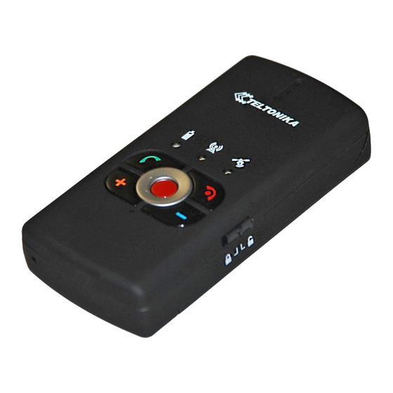 Teltonika GH3000 Quick Start Manual