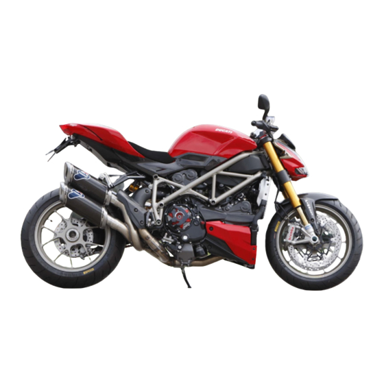Ducati Streetfighter Owner's Manual