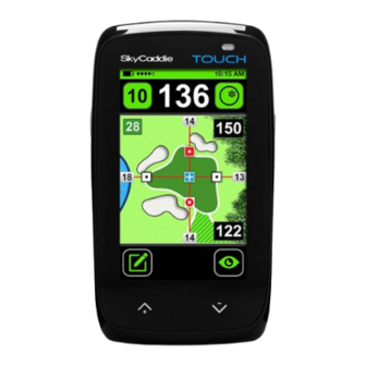 SkyCaddie TOUCH Product Information Manual