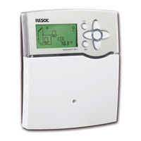 Resol DeltaSol BX L Installation, Operation, Functions And Options, Troubleshooting
